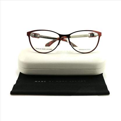 Marc by Marc Jacobs Womens's Eyeglasses MMJ 662 OLQM Burgundy 53 16 140 Oval - megafashion11Monturas