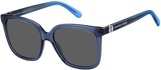 Marc Jacobs Grey Square Ladies Sunglasses MARC 582/S 0ZX9/IR 56 - megafashion11Sunglasses