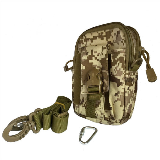 Multifunctional outdoor sports and mobile phone bag Military Brown - megafashion11Technology