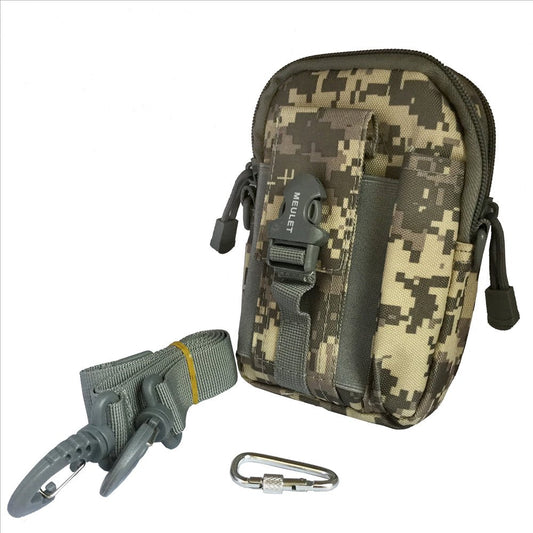 Multifunctional outdoor sports and mobile phone bag Military Grey - megafashion11Technology