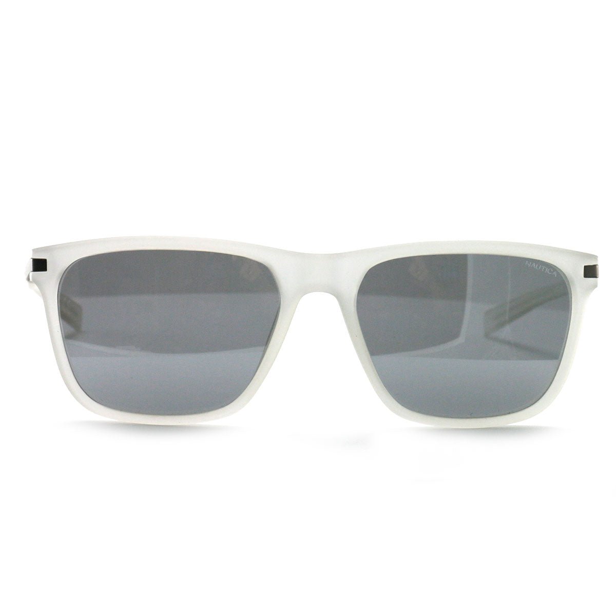 Nautica Men-Womens Sunglasses N6222S 905 Matte Crystal 57 17 140 Gray Polarized - megafashion11Sunglasses