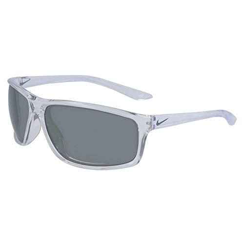 Nike Adrenaline Rectangular Sunglasses, Clear, 66/15/135 - megafashion11Sunglasses