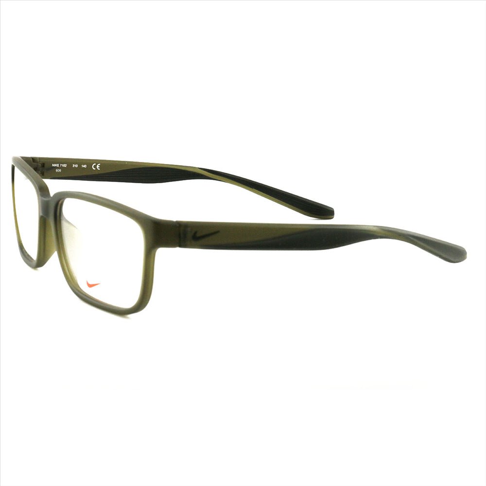 Nike Men Eyeglasses EV7102 310 Khaki Frames 55 15 140 Rectangle - megafashion11Monturas