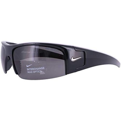 Nike Men Sunglasses EV 0325 DIVERGE 002 Shiny Black/Grey Wrap 100% UV 64-13-125 - megafashion11Sunglasses