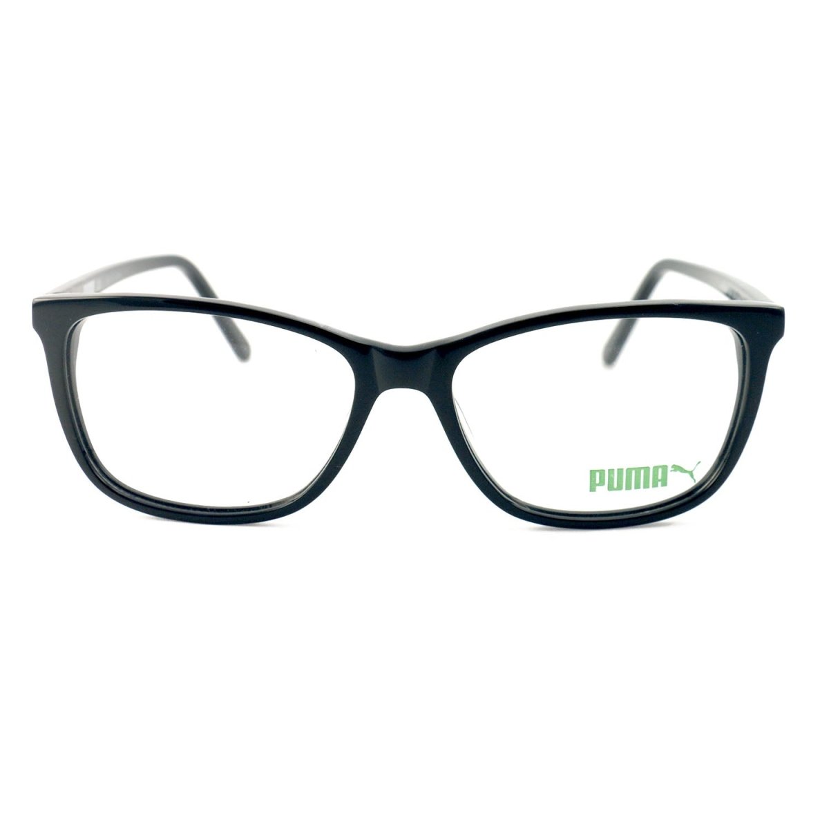 Puma Eyeglasses Womens Black Frames Square 52 15 135 PE0018O 005 - megafashion11Monturas