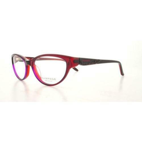 RAMPAGE Eyeglasses for Womens R 178 N85 Plum Cat Eye 51-16-135 - megafashion11Monturas