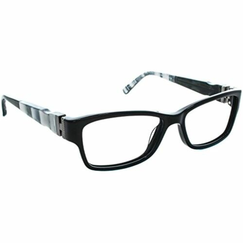 RAMPAGE Eyeglasses for Womens R 187T Black Rectangle 52-15-135 - megafashion11Monturas