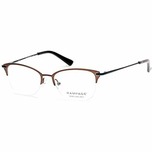 RAMPAGE Eyeglasses for Womens RA0202 049 Matte Dark Brown 52-17-135 - megafashion11Monturas