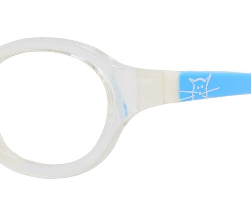 Safilo Kids 0001 Frames Eyeglasses Made in Italy Crystal/Blue/White 36 14 100 - megafashion11Monturas