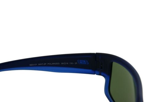Skechers Polarized Sunglasses for Men SE5101S WHT-2P Rectangle White/Blue 59 16 - megafashion11Sunglasses