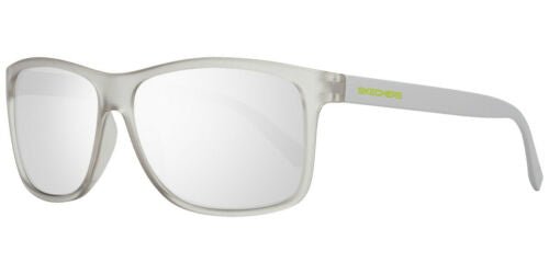 Skechers Sunglasses for Men SE6015S 20C Clear/Silver Mirrored 100%UV 59 14 145 - megafashion11Sunglasses