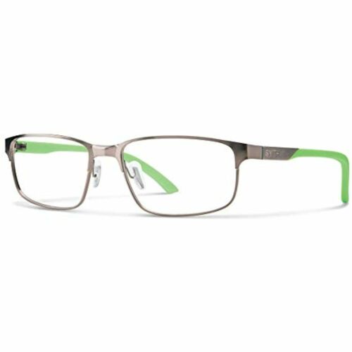 Smith Men Frames Eyeglasses Rectangular Ballpark Ruthenium Light Green 56 17 140 - megafashion11Monturas