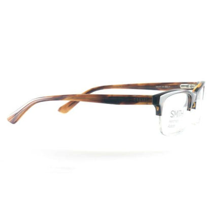 Smith Optics Coleburn Men-Womens Eyeglasses HQO Havana Crystal 53 16 135 Rectang - megafashion11Monturas