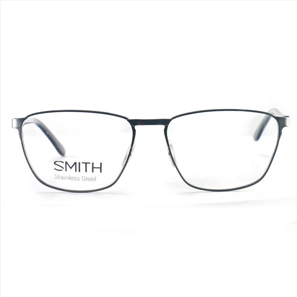 Smith Optics Men Eyeglasses Ralston V81 Dark Ruthenium 56 16 140 Stainless Steel - megafashion11Monturas