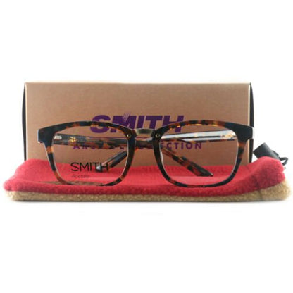 Smith Optics Men-Womens Eyeglasses Quincy TL3 Blue Fleck Tortoise 50 19 135 Squa - megafashion11Monturas