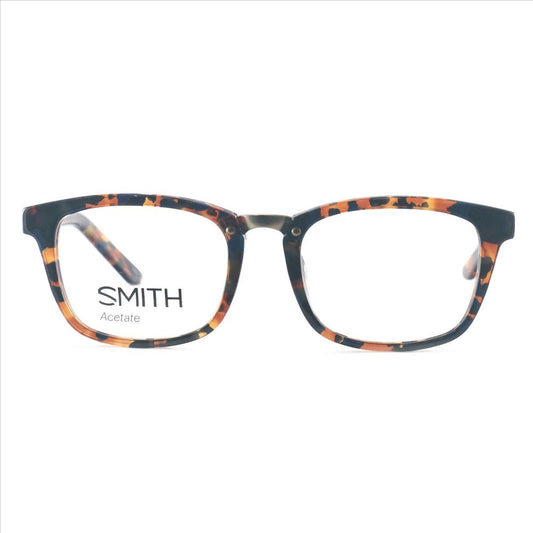 Smith Optics Men-Womens Eyeglasses Quincy TL3 Blue Fleck Tortoise 50 19 135 Squa - megafashion11Monturas