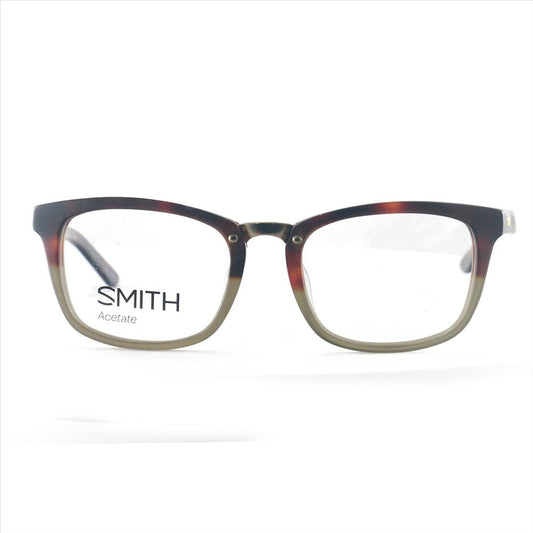 Smith Optics Men-Womens Eyeglasses Quincy TLA Matte Havana Olive 50 19 135 Squar - megafashion11Monturas