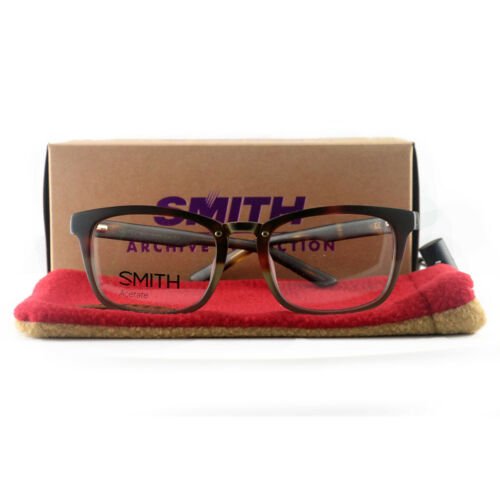 Smith Optics Men-Womens Eyeglasses Quincy TLA Matte Havana Olive 50 19 135 Squar - megafashion11Monturas