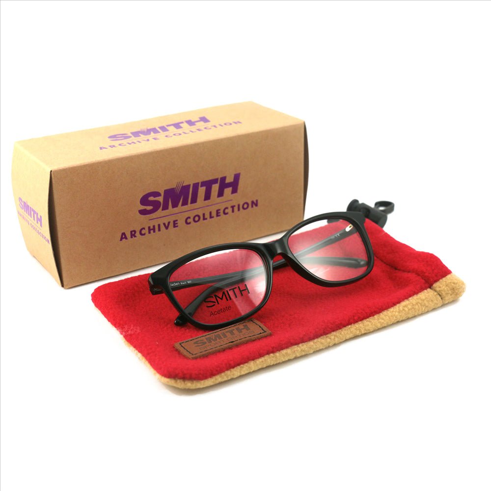 Smith Optics Womens Eyeglasses Jaden 807 Black 53 15 135 Oval - megafashion11Monturas