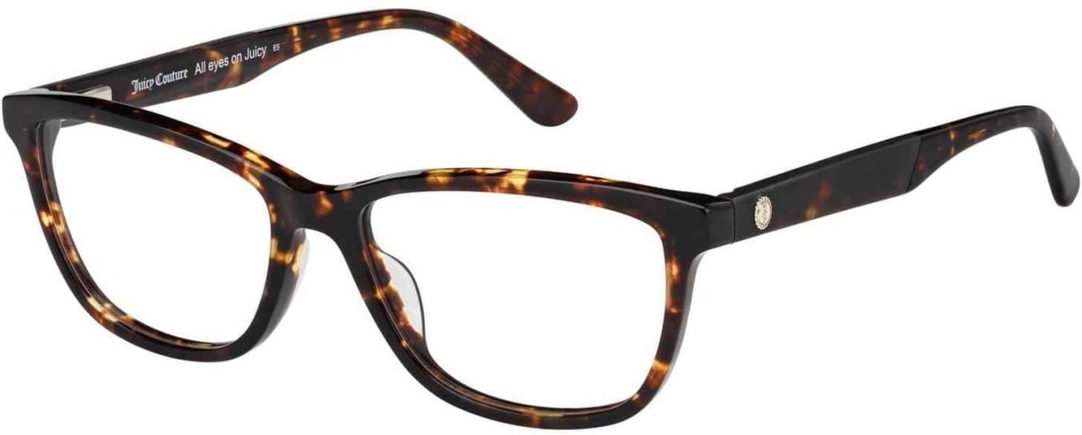 Womens Frame Eyeglasses Juicy Couture 187 0086 Dark Havana - megafashion11Monturas