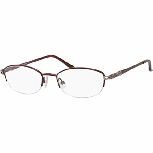 Womens Frame Eyeglasses Saks Fifth Avenue 309T LHF Burgundy Opal 53 18 135 - megafashion11Monturas