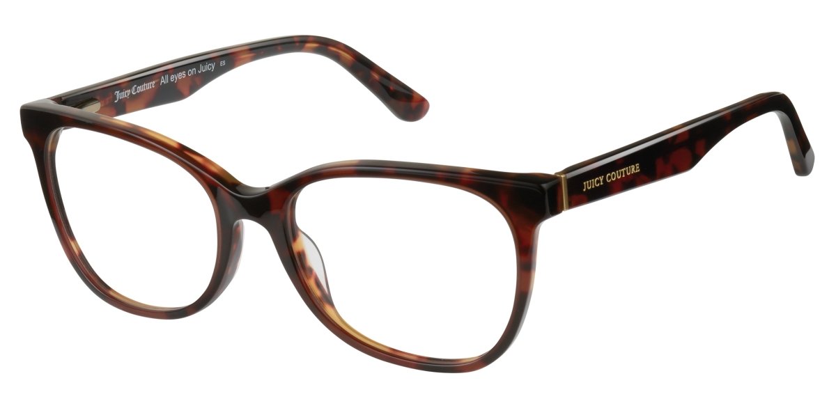 Womens Frames Eyeglasses Juicy Couture 170 0WR9 Brown Havana 52 17 135 - megafashion11Monturas