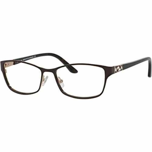 Womens Metallic Frame Eyeglasses Saks Fifth Avenue 301 0JDV Brown Gold 54 16 135 - megafashion11Monturas